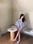 어텀 플라워 후드숏팬츠 투피스 셋업 (2color) : 오브메르 Aube Mer