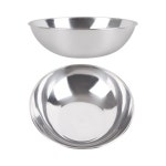 국산 스텐레스 가벼운 냉면기 스텐 비빔기 면기 탕기 죽 그릇 덮밥 19cm : 쇼핑종착역