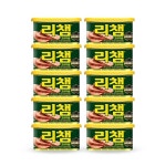 동원 리챔 200g x 10캔 햄맛 앞다리살 식감 에어프라이 마요덮밥 샐러드 큐브구이 꼬치구이 나트륨감소 : 패션리더