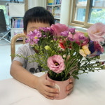 생화 꽃꽂이세트 어린이집 유치원 어르신 원예수업 : 오후의 꽃