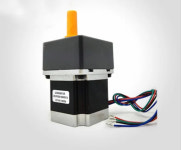 CE ROHS 대형 토크 DC 기어 모터 NEMA23 57mm 2 상 박스 스텝 스테핑 감속비 151 속도 조절 : 산업용전문유통