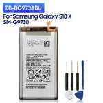 삼성 갤럭시 S10 용 교체 휴대폰 배터리 EB-BG973ABU SM-G9730 SM-G973FDS SM-G973U SM-G973W EB-BG973ABE 3300mAh 신제품... 
