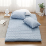 국산 먼지없는 세미마이크로 모더니티 누빔 요커버 싱글(S) 사계절 요매트 커버 : 웰베딩