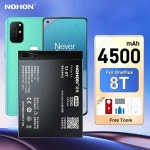 NOHON BLP801 배터리 OnePlus 8T 9RT 9R 8 7 9 Pro 6 6T 5 5T 용 교체 배터리 One Plus 1  Nord 2 BLP861 BLP699 BLP : 데일리리바이