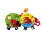 백일선물 순면 보고듣고 만지고 깨무는 촉감놀이 조카선물 만지기놀이 대근육발달 발달완구 두뇌발달 : 해피랜선스토어