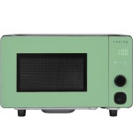쿠잉 10가지 자동요리기능 셀프클린 기능 대용량 20L 무회전 플랫형 전자레인지_그린 : 더불어컴퍼니