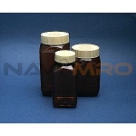 PET 사각 샘플병 갈색 BT1515200A 1EA : 오피스디포MRO