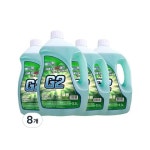 G2 액체 세탁세제 그린 일반 드럼겸용 본품 2.5L 8개 : MERCIA