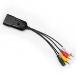 풀 HD RCA AV TO HDMI 컨버터 어댑터 미니 복합 CVBS to HDMI AV2HDMI 오디오 컨버터 : 리셀포얼