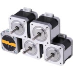스테퍼 모터 네마 17 0.42N.m 1.7A 2상 40mm 4리드 3D 프린터 CNC 판화 밀링 머신 사이즈 17CS04A5pcs 17CS04A-5pcs : 블루303마켓