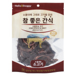 헬로도기 강아지보양식 소울대 반려견 수제간식 소고기, 80g, 1개 : 어메이징 펫