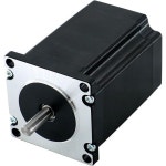 2상 23 스테퍼 모터 57x100mm 2.5Nm Nema23 스테핑 4 와이어 357Ozin D8mm 선반 기계 3D 프린터사이즈 3.0A 듀얼 샤프트 : 블루303마켓