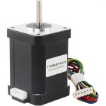 스테퍼 모터 2상 하이브리드 nema17 60mm 1.770N.CM 4Wire 17HS6401S 0.9 Degree for 3D Printer  17HS6401S-0.9 X5PCS : 블루303마켓