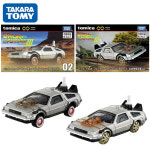 TAKARA TOMY Tomica Unlimited TP02 Back To The Future DeLorean 부품 T3 합금 장난감 자동차 다이캐스트 금속 모델 선물 : 글로벌매점