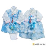 목단꽃수고급동자동녀복(세트),애기선녀복,동자복,선녀옷,동녀옷 : 제천불교백화점