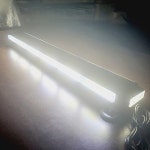 주홍 12v 24v COB LED 자동차 싸이키 렉카 구급차 실리콘 방수처리 경광등 STR-06 : 주 홍