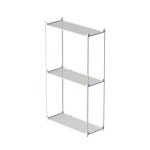 3단 스틸 선반장 1000x400 소품 수납 주방 철제장 베란다선반 메탈랙선반 : 씨엠커머스