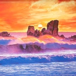 2026년 대한민국 사계절 바다 산 아름다운 자연풍경 달력 특대형 한국풍경 달력 : 슈퍼케이스