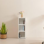 430 1단 도어 3단 틈새책장 원룸 선반 수납장 책상수납장 책꽂이수납장 : 씨엠커머스