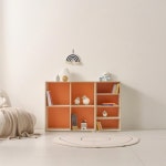 1200 어린이집 교재 정리 오픈 수납 선반 책장 세트 책장인테리어 공간활용 : 씨엠커머스