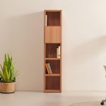 430 1단 도어 5단 틈새책장 서재 슬림 수납장 수납책장 수납가구 서재수납 : 씨엠커머스