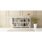 1600 2단 정리 물건수납 책장 소품보관 수납장 인테리어책장 원룸선반 책상수납장 : 온리큐