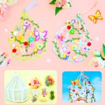 미술놀이재료 나만의테라리움만들기 5개세트 어린이집유치원 봄꽃식물나비 : 용용이네만물상점