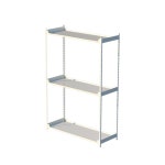 800x250 3단 스틸 선반장 사무실 창고 정리 수납장 멀티선반 선반대 선반가구 장식장 : 온리큐