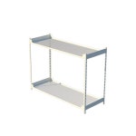 800x300 2단 스틸 선반장 현관 신발정리대 수납장 상가 사무실선반 창고 베란다렉 : 온리큐