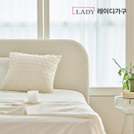 레이디가구 샌드 패브릭침대 신혼부부 슬림헤드 슈퍼싱글 프레임 : 레이디가구 몰