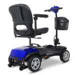 장애인스쿠터 노인 전동차 초소형 4륜 오토바이 팔걸이 블루 : 햇살생활가전