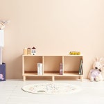 1단 3칸 삼나무 책장 아이방 장식 책꽂이 수납장 아이수납장 오픈수납장 : 씨엠커머스