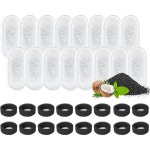 DOOOB 고양이 분수 필터 32팩 67온스/2용 교체 필터L108oz/3.2L 스테인리스 16 Filters & 16 Sponges : 써티나인직구