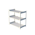 600x300 3단 스틸 선반장 거실 틈새 철재 수납장 베란다 선반인테리어 창고 : 씨엠커머스