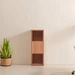 430 1단 도어 3단 틈새책장 원룸 선반 수납장 책상수납장 책꽂이수납장 : 씨엠커머스