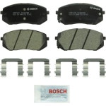 Bosch 자동차 브레이크 패드 상신 하드론 브레이크패드 BOSCH BC1295 QuietCast 프리미엄 세라믹 디스크 세트 일부 현대 쏘나타 투싼 기아... 