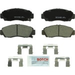 Bosch 자동차 브레이크 패드 브렘보 상신 라이닝 BOSCH BC787 콰이어트캐스트 프리미엄 세라믹 디스크 세트 일부 Acura CL RL TL TSX와... 