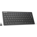 TECKNET TeckNet X 315 초슬림 무선 미니 키보드QWERTZ 2.4GHz 84키 블랙 : 이컴플랜08