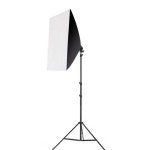 실내 비제이 조명 유튜브 스튜디오 사진 촬영 방송 175W 백광+소프트박스+스탠드 : 베터직구몰