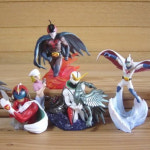 문방구 가챠 가샤폰 샵 랜덤 캡슐 토이 피규어 인형 키링 굿즈 Bandai Gacha Gatchaman HG CASSHERN Sins 액션 주변 제품 모델 장난감... 