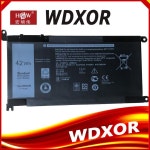 델 인스피론용 노트북 배터리 WDX0R 42Wh 15 5584 5570 5575 7570 7580 17 5765 5767 5770 5775 11.4v P58F P69G P75F P : rebuy