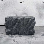 모조 돌머리 도구 스티로폼 모형 돌 가짜 무대 도구 공연맞춤 다크 그레이 160cm : 칭다오무역