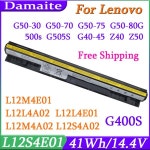 L12L4A02 L12S4E01 L12M4E01 노트북 배터리 레노버 Z40 Z50 G40-45 G50-30 G50-70 G50-75 G50-80 G410S G500S G505S : 리셀바이