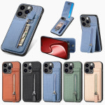 샤오미 지갑 케이스 플립 지퍼 업 다운 미 10 10T 11 12T 13 프로 라이트 울트라 13T Civi2 2 IN 1 탄소 섬유 후면 커버 : 테리무역