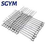 SGYM 핸드 스웨이지 스레드 스터드 텐셔너 18 316 케이블 난간 키트 엔드 피팅 터미널 10 인치 5 개 : 뉴리바이