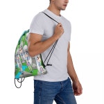 문방구 가챠 가샤폰 샵 랜덤 캡슐 토이 피규어 인형 키링 굿즈 Gacha Life Kinen 여행 테마 드로스트링 백팩 훌륭한 제트 세터 학교 캠핑... 