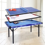 가정용당구대 미니 포켓볼 세트 컬링 가족 탁구다이 : 오뀨