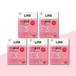 라이필 더마콜라겐 시그니처 800mg x 84정 x 5박스 (5개월분) 비오틴 초저분자콜라겐 다이펩타이드 : 위드와이엘