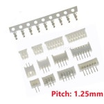 5 세트 마이크로 JST 1.25 커넥터 1.25mm 피치 2345678910P 스트레이트곡선 핀 헤더  하우징  터미널 키트 : 리셀바이