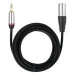 Bochara 스테레오 잭 수-XLR 수 케이블 차폐 마이크 3.5mm 1.8m 3m 5m 10m : 리셀바이